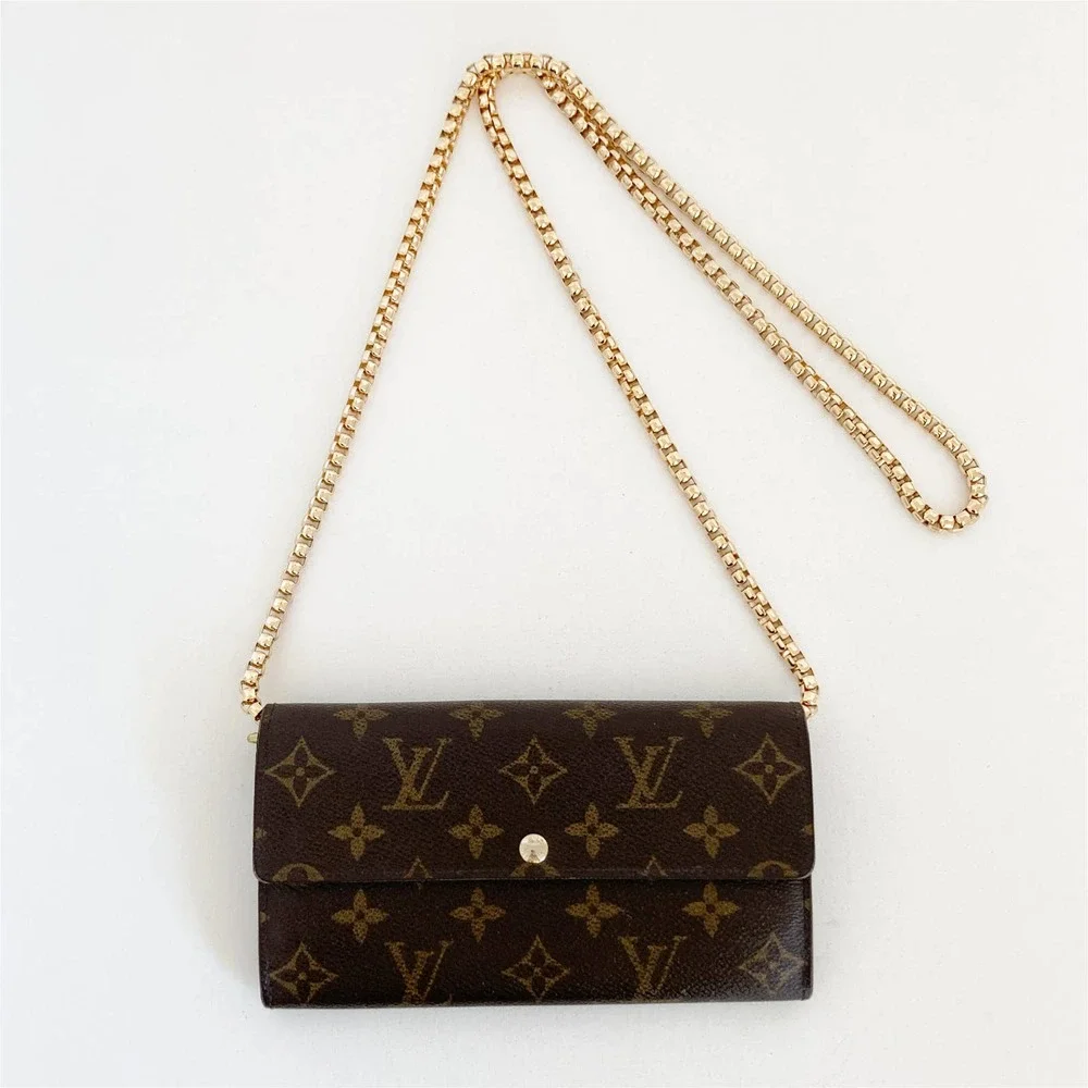 LOUIS VUITTON Long Porte Monnaie Monogram Wallet Vintage - Picture 2 of 16